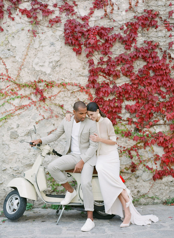 Chic wedding fashion shoot