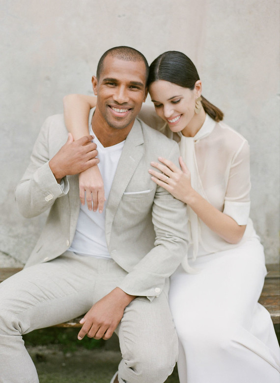 Chic wedding fashion shoot