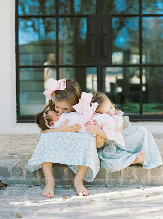 Pastel newborn photos