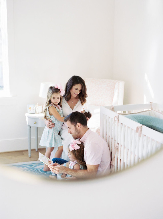 Pastel newborn photos