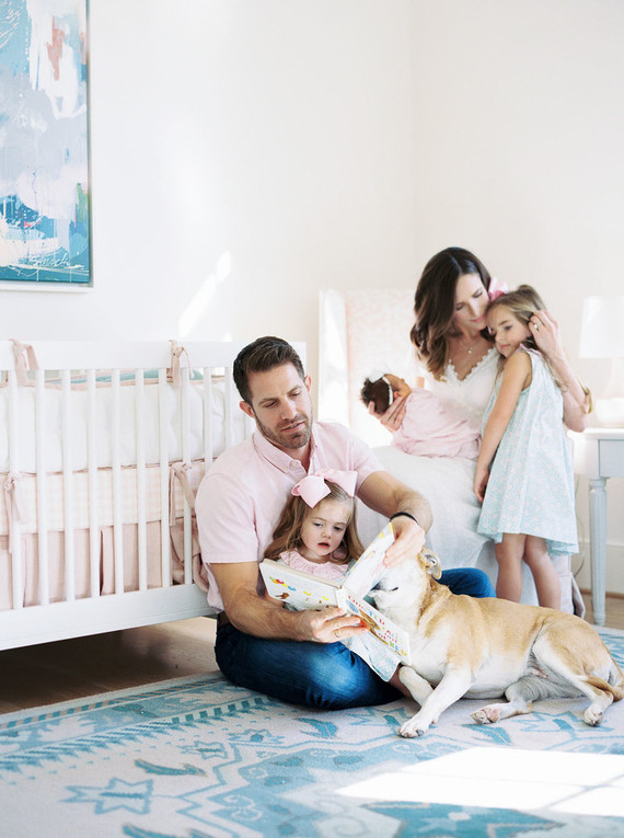 Pastel newborn photos