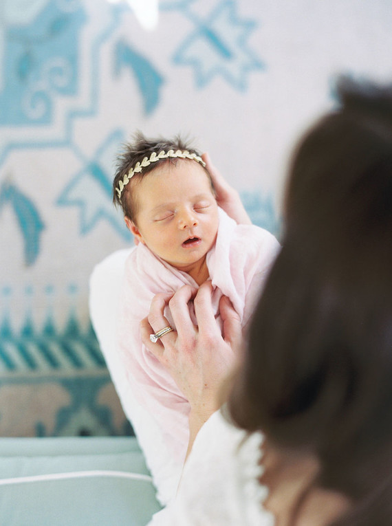 Pastel newborn photos