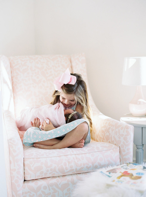 Pastel newborn photos