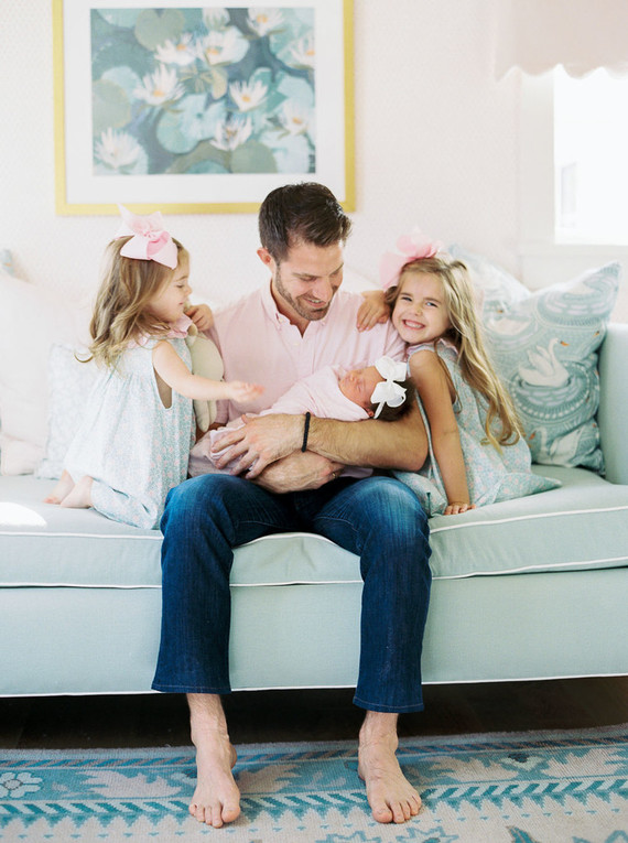 Pastel newborn photos