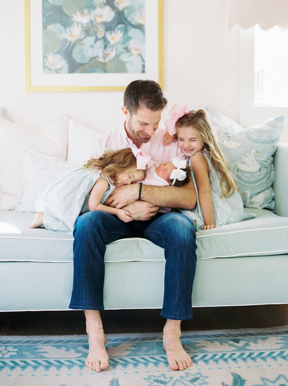 Pastel newborn photos