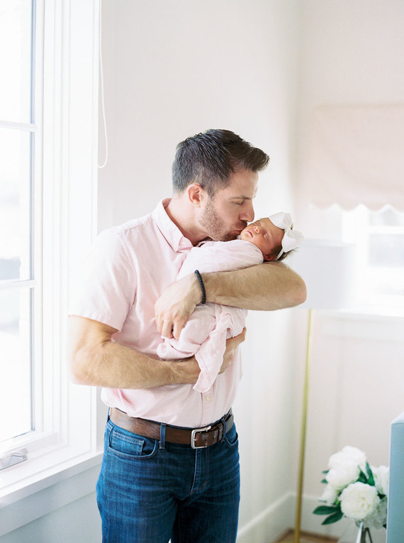 Pastel newborn photos