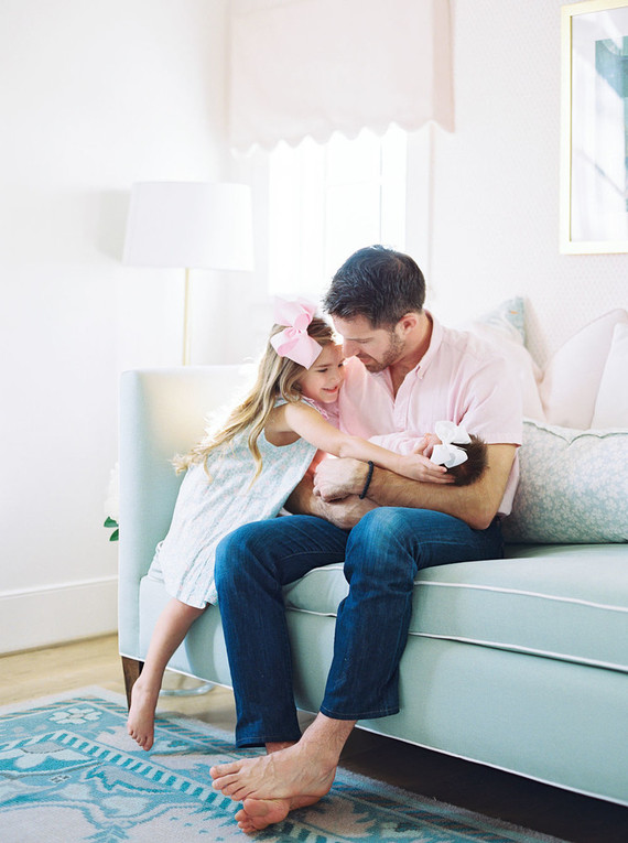 Pastel newborn photos