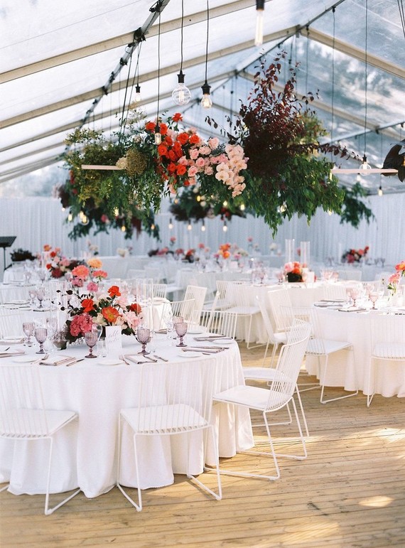 Modern wedding tent Inspiration
