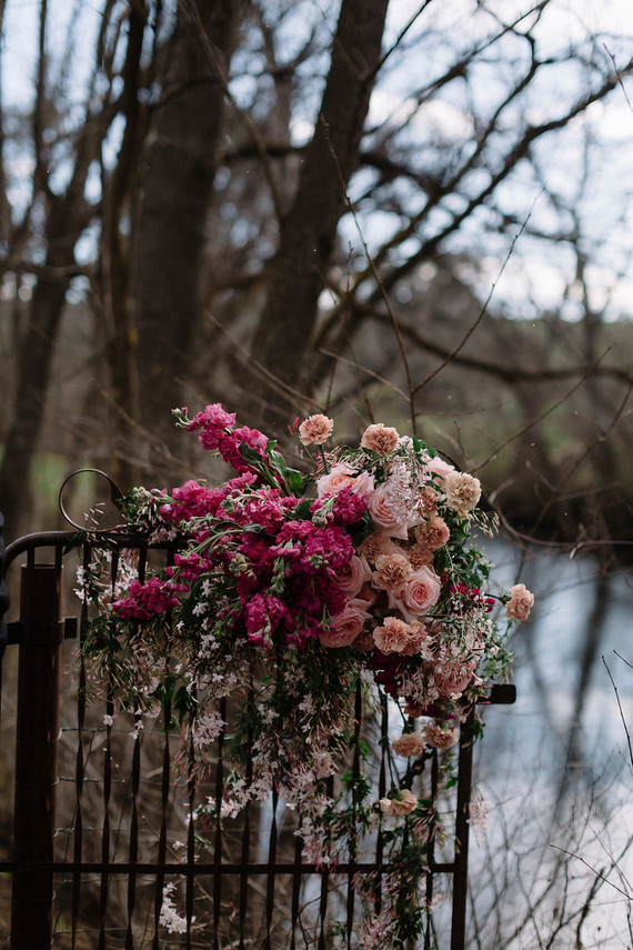 Floral wedding decor
