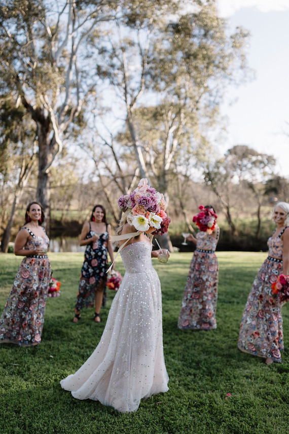 Sparkly wedding dress