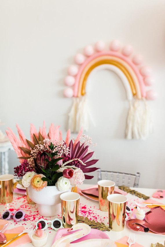 Birds of Feather Flock Together girl's birthday party