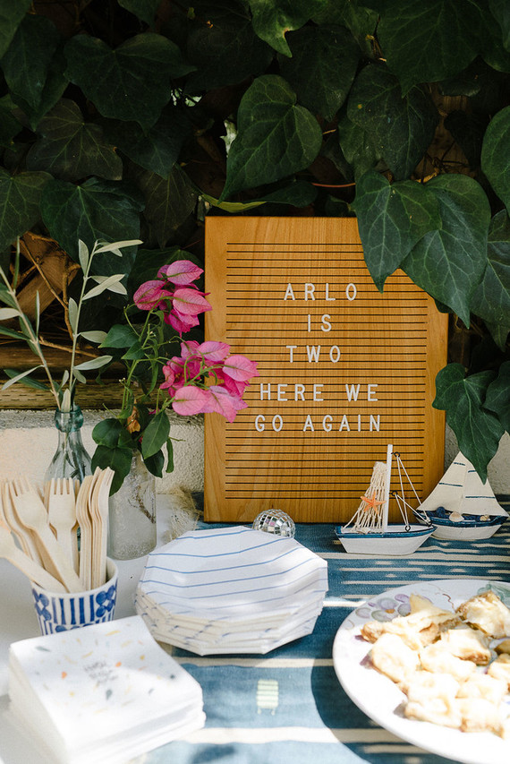 Mamma Mia themed kids birthday party