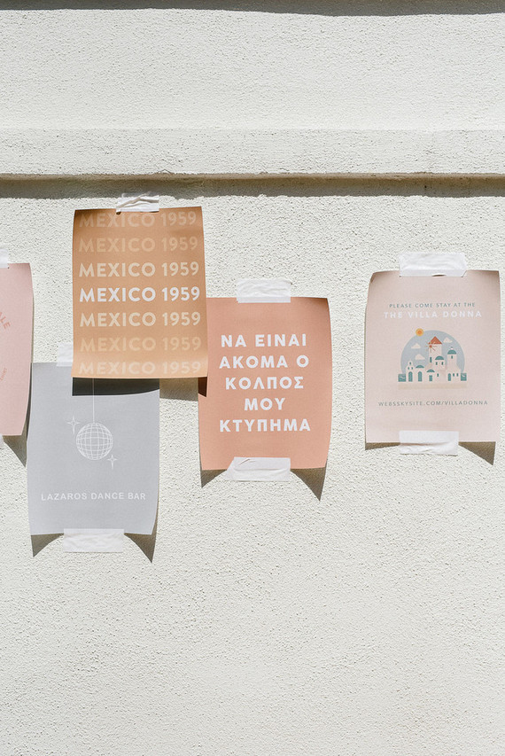 Mamma Mia themed kids birthday party