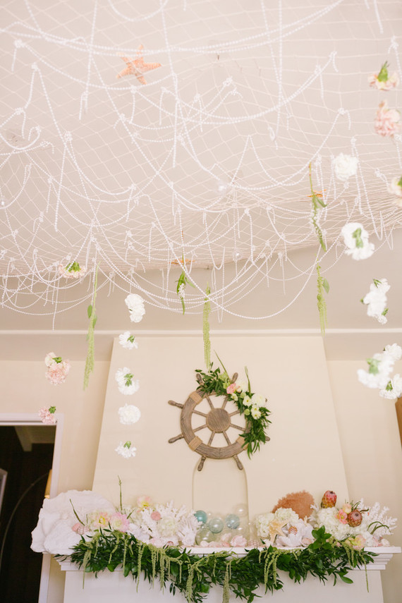 Under the sea themed girls party