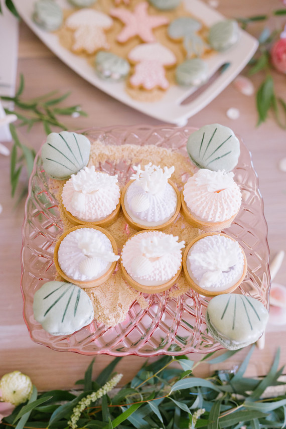 Under the sea themed girls party