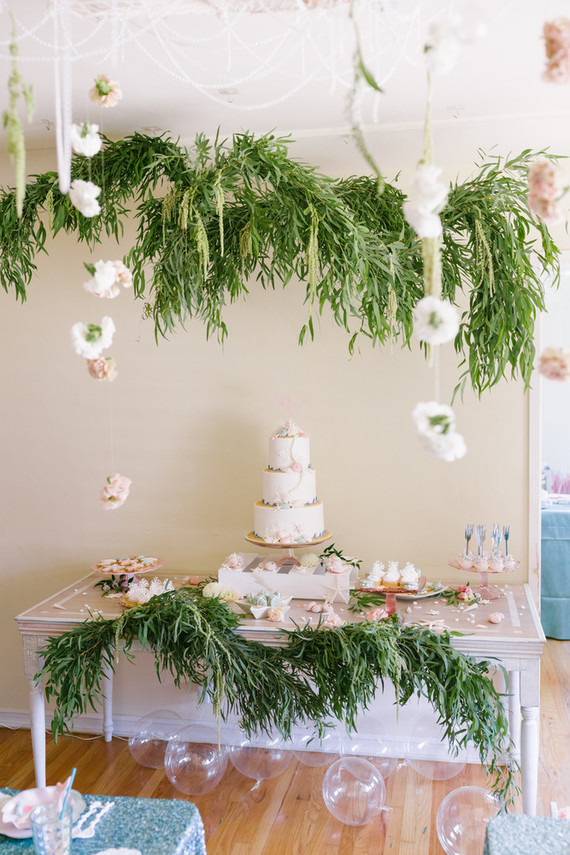 Under the sea themed girls party