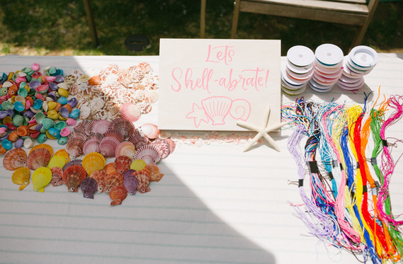 Under the sea themed girls party