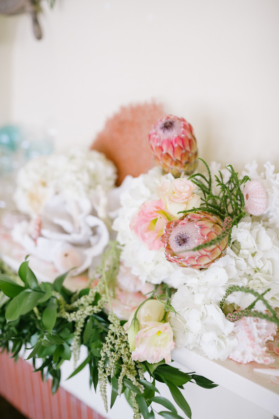 Under the sea themed girls party