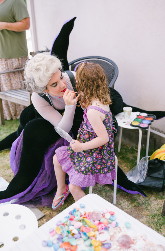 Under the sea themed girls party