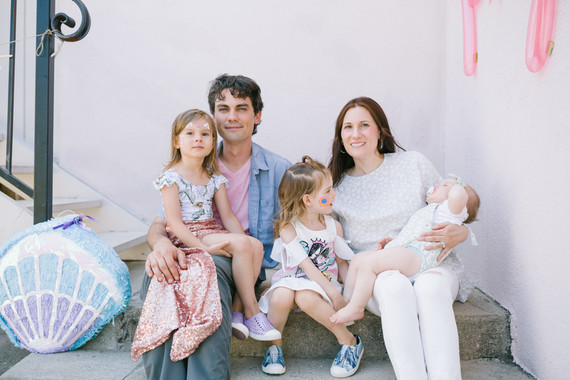 Under the sea themed girls party