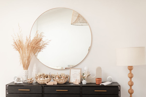 summer baby shower with dried florals