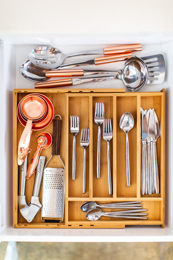 Modern organized kitchen