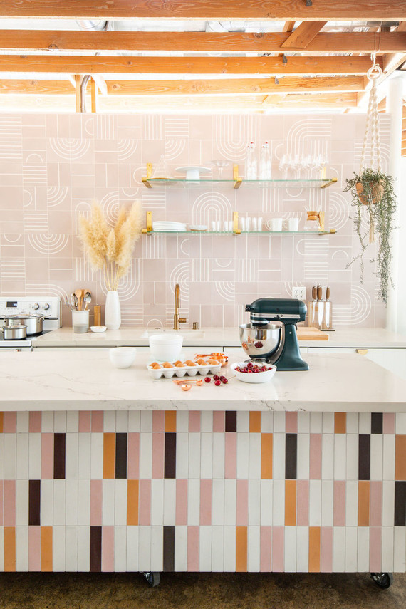 Modern organized kitchen