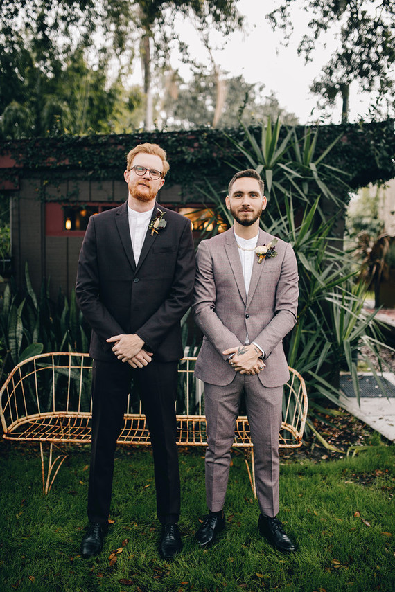 Jewel toned bohemian wedding