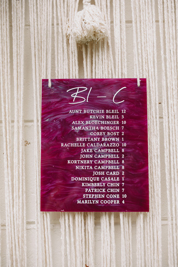 Jewel toned bohemian wedding