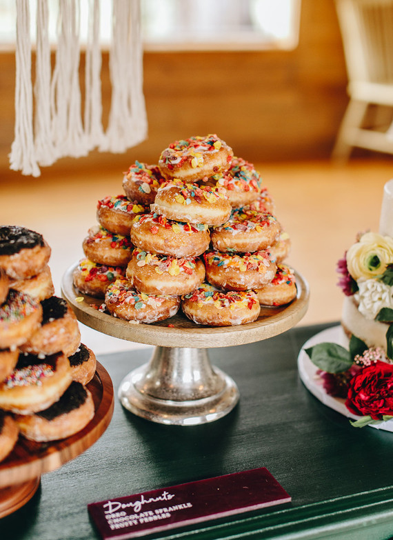 Boho wedding decor