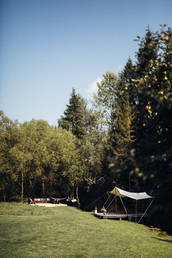 Summer barn wedding