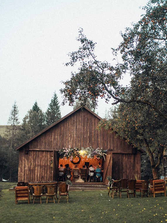 Rustic summer barn wedding Inspiration