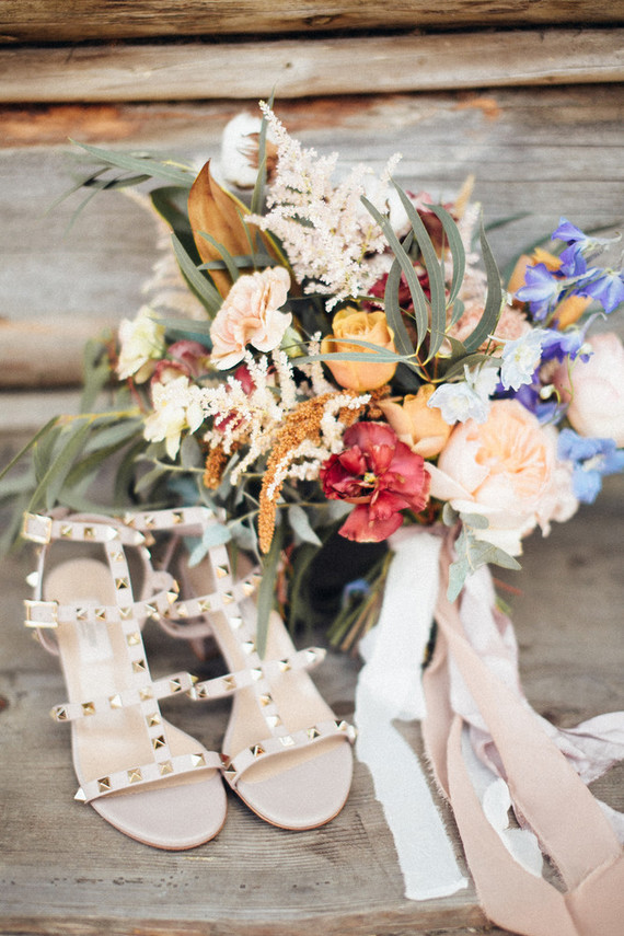 Summer bridal bouquet