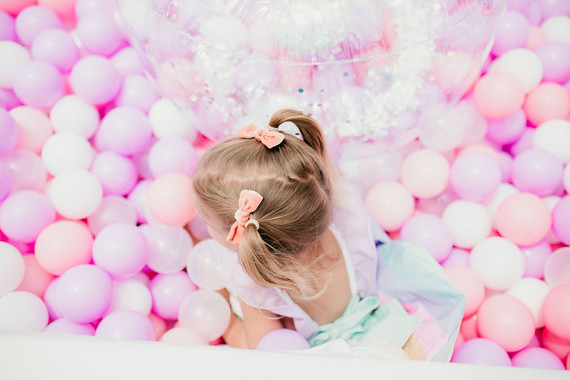 Rainbow pastel twin birthday party