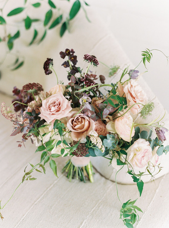 Blush bridal bouquet