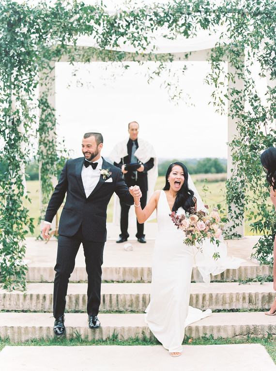 Romantic spring Prospect House wedding