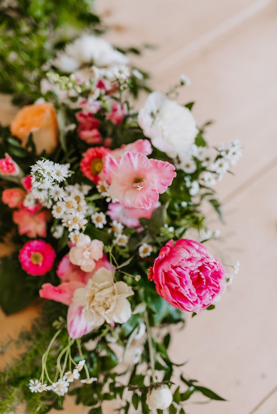 Spring wedding flowers