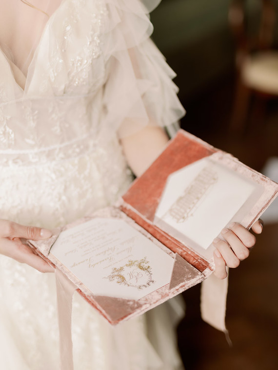 Elegant european wedding cake