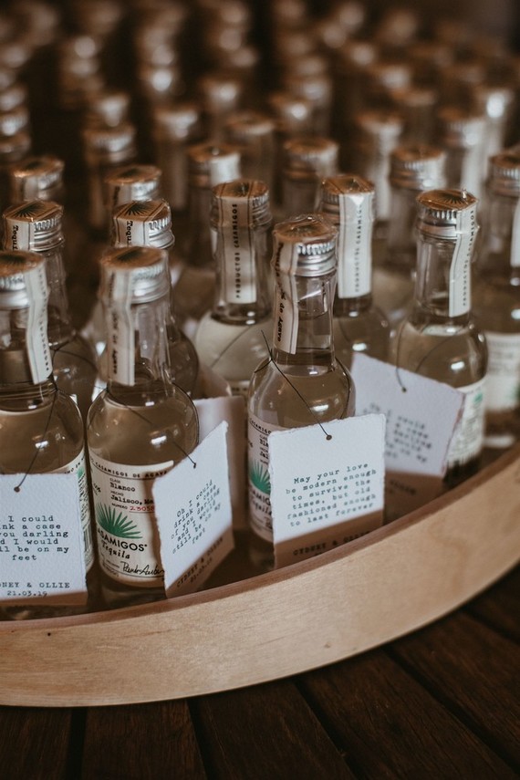 Vintage coastal wedding decor