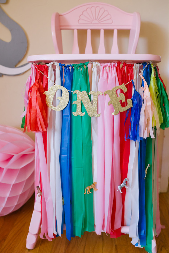 1st birthday party decor