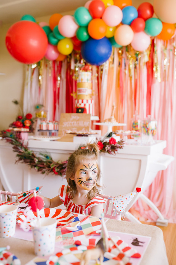 Circus themed birthday party ideas