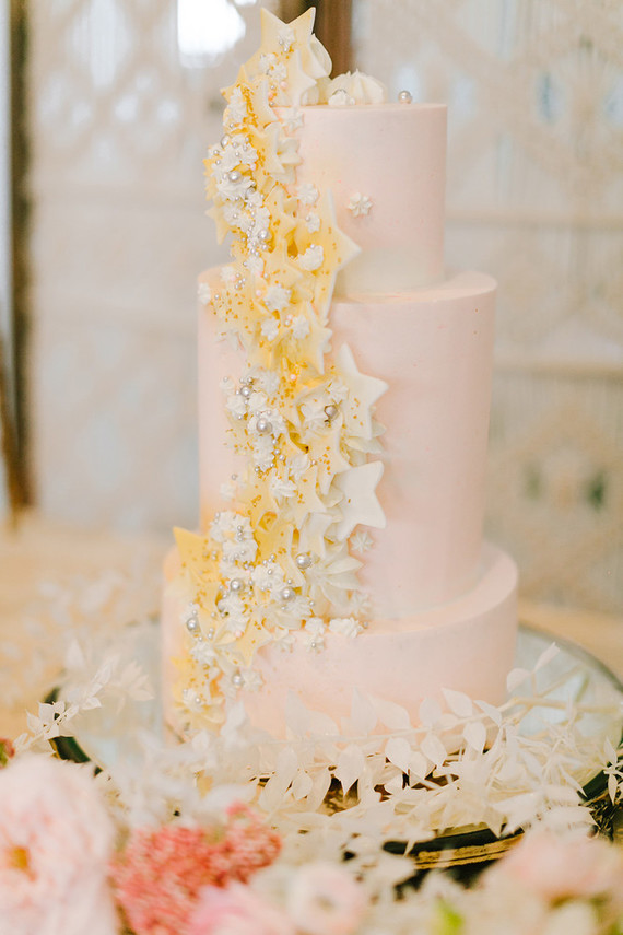 Star birthday cake