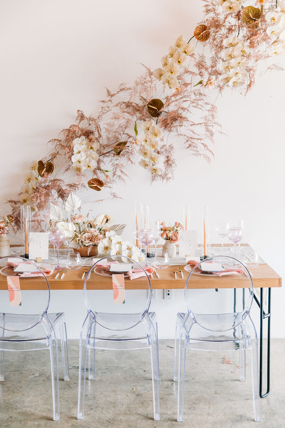 Modern tablescape