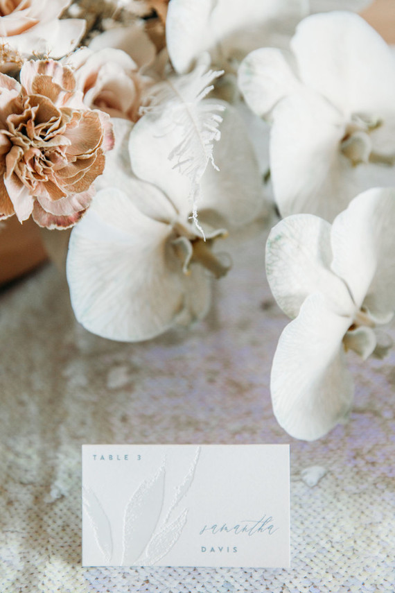 Minted wedding signage