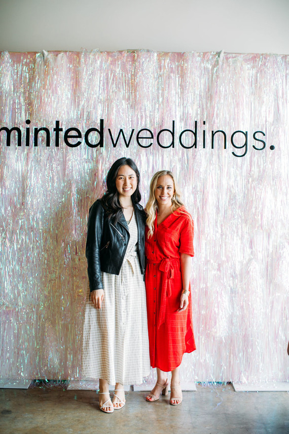 Minted wedding signage