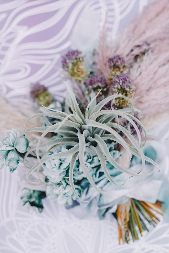 Air plant bridal bouquet