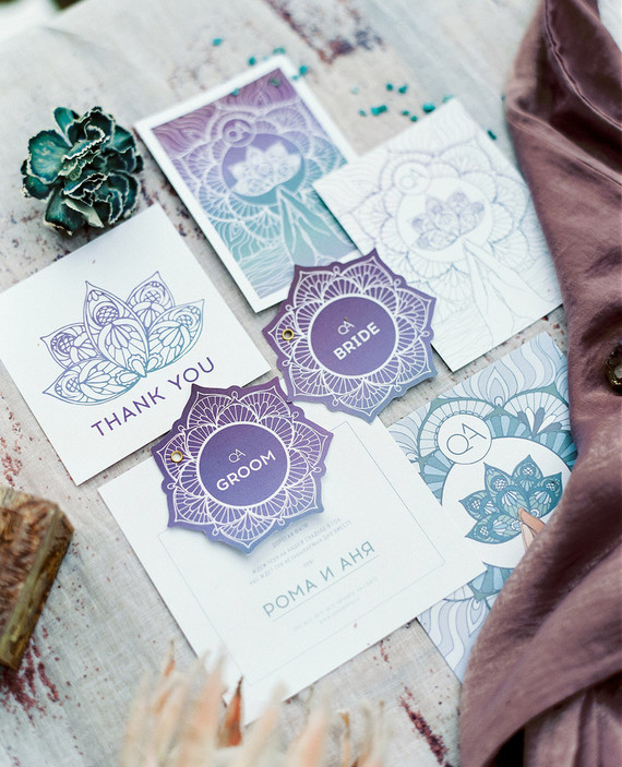 Indian wedding stationery