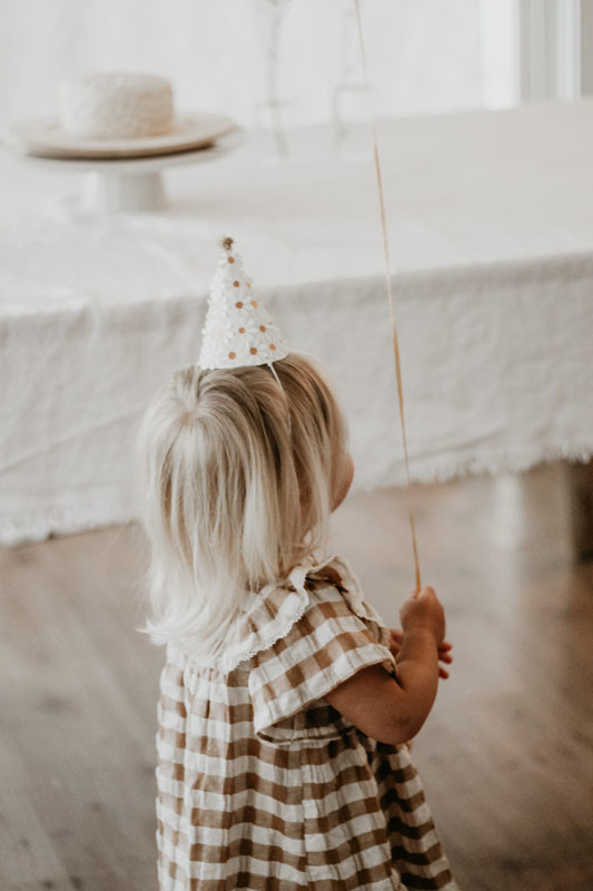 Daisy party hat