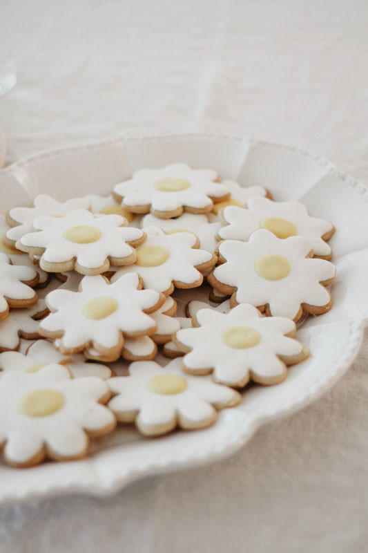 Daisy sugar cookies Inspiration