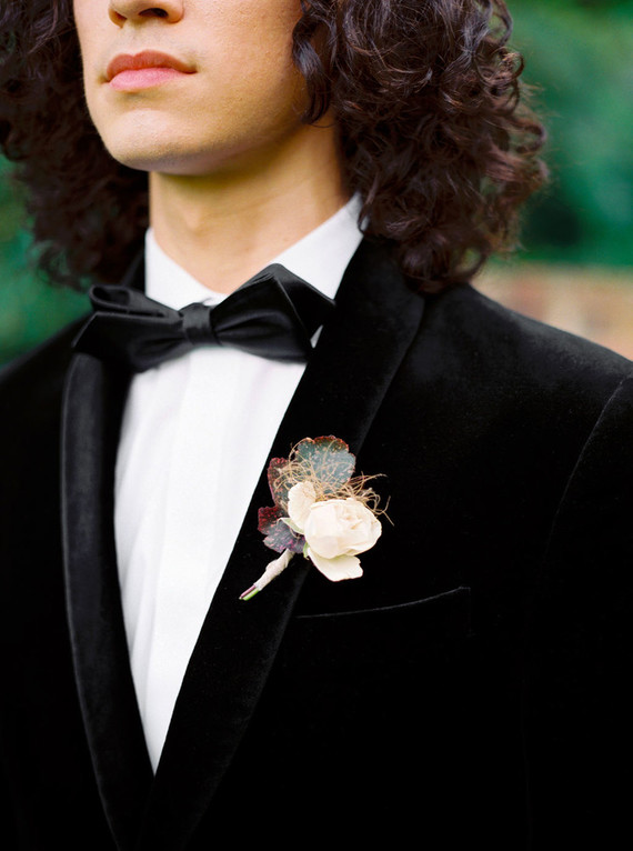 Formal groom's fashion